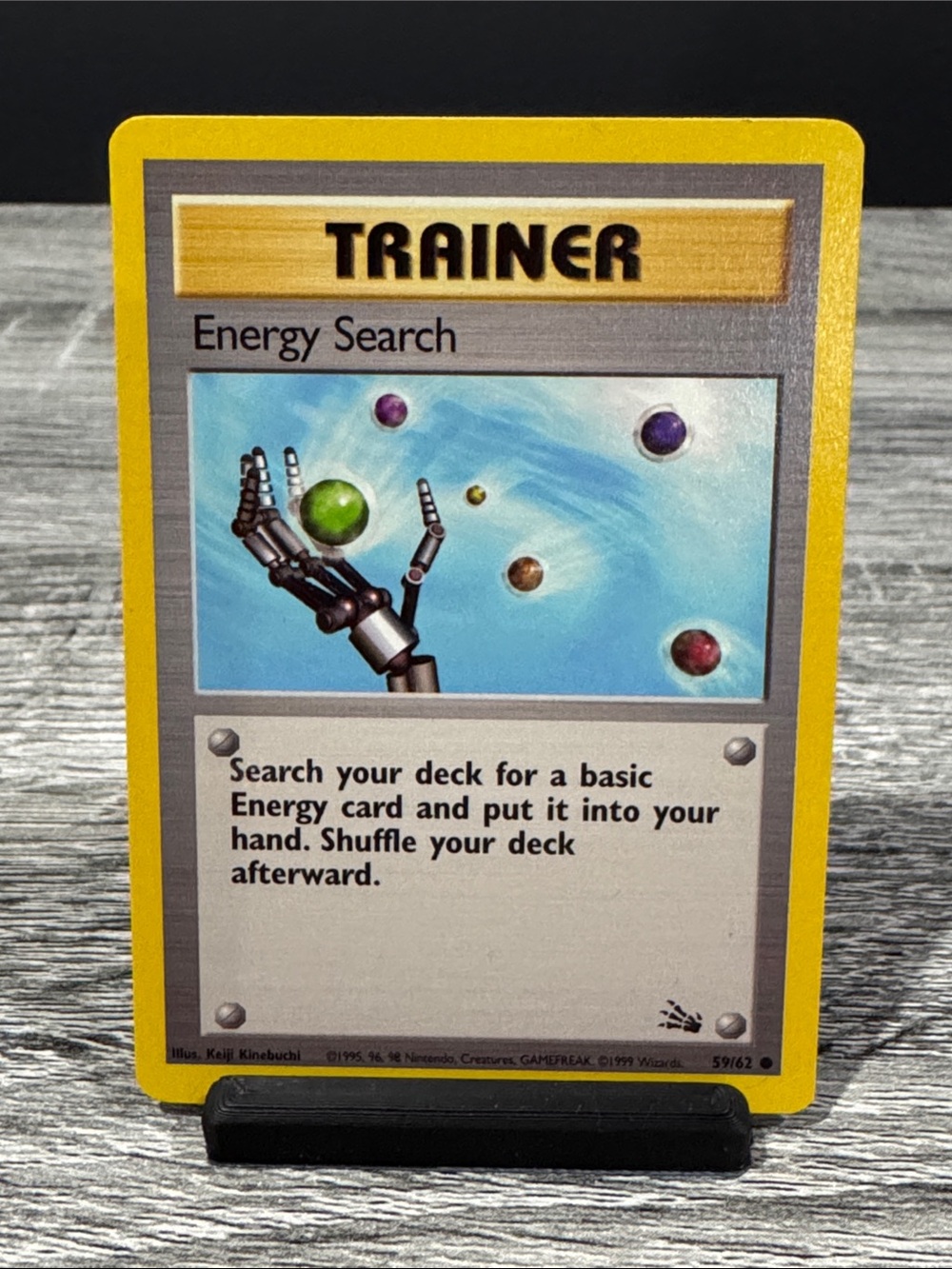 Pokémon | Fossil (Trainer Card) #59/62: Energy Search (1999) - Trading Card
